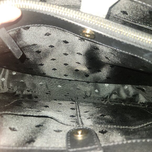 NWT KATE SPADE-MAIDEN WAY-Tote Bag-100% Leather-Saffiano-Black $398 Retail - Picture 16 of 16